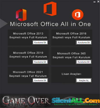 Microsoft Office 2013 - 2016 - 2021 - 365 All İn One | Katılımsız | VIP cover png