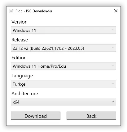 Windows ISO Downloader | Full İndir