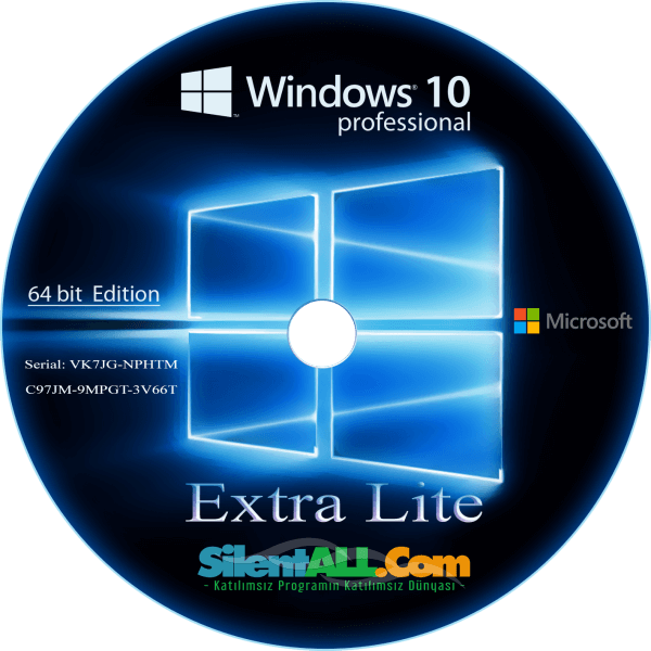 Windows 10 21H1 Extreme Lite Edition x64 Uefi ESD | En Düşük Bilgisayarlar İçin | VIP