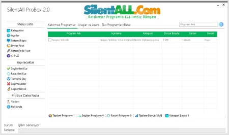 SilentAll ProBox 2.0 | Herkese Açık | Sadece Platform