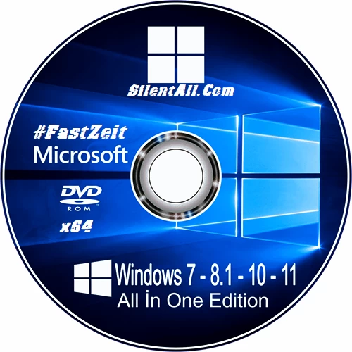 Windows 7 - 8.1 - 10 - 11 All İn One Edition 4in1 x64 (11 Kasım 2023) Uefi Esd | VIP